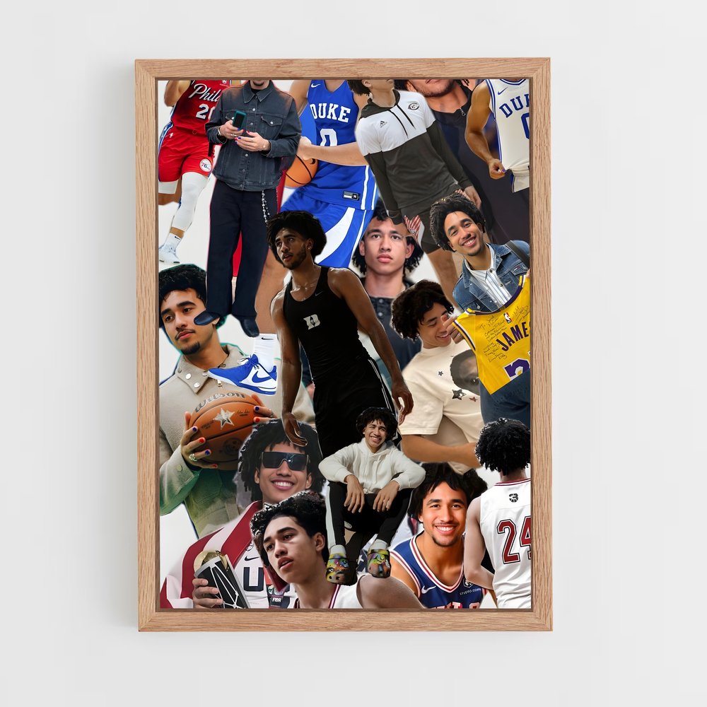 Poster Jared mccain – affiche Basketball (vue 4)